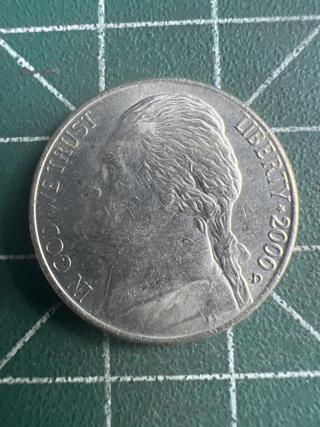 泡泡堂第204期  世界硬币（无押金，无佣金，捡漏，全场20包邮，偏远地区除外） 美国五分。