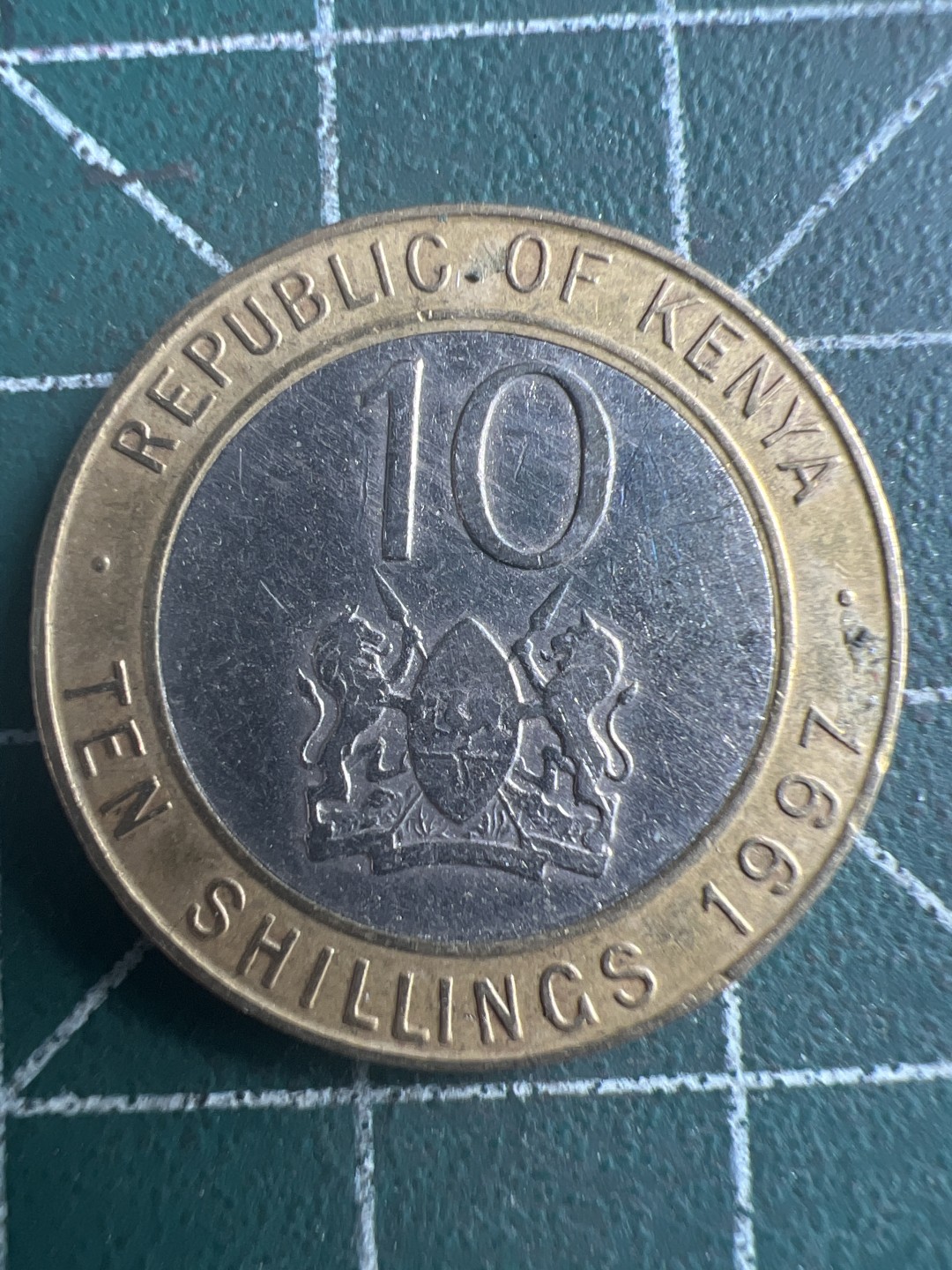 泡泡堂第250期  世界硬币 （无押金，捡漏，全场20包邮，偏远地区除外，接收代拍业务） 肯尼亚先令