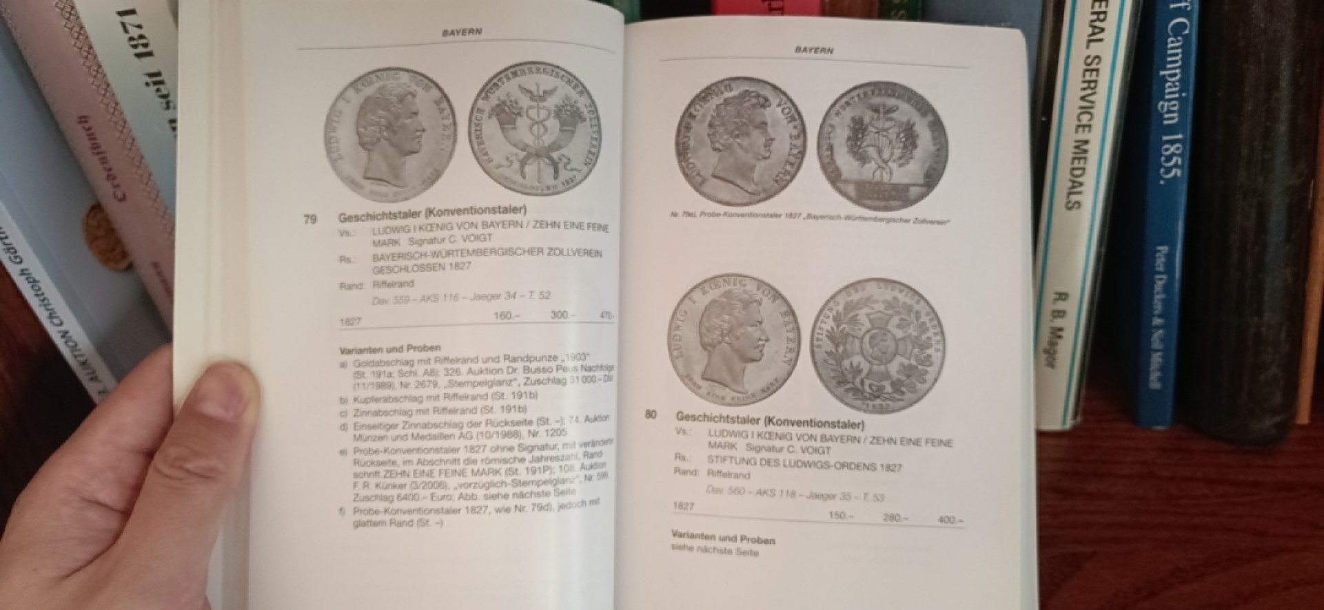 铸币章牌军功章目录（德英瑞士）第五期
