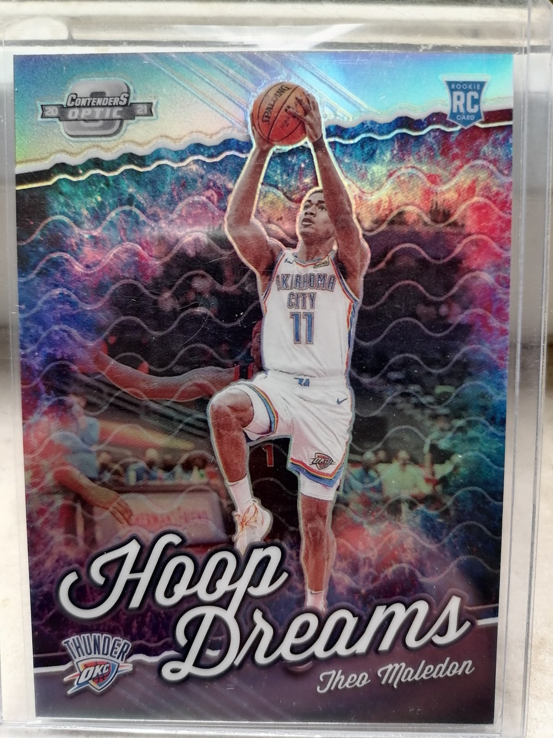 球星卡专场 2020-21 PANINI-球票OP-BASKETBALL-17俄克拉荷马城雷霆队  西奥 马勒东