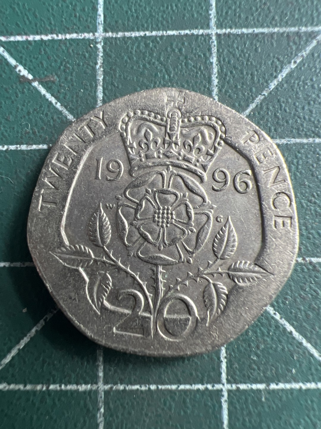 泡泡堂第204期  世界硬币（无押金，无佣金，捡漏，全场20包邮，偏远地区除外） 英国20便士。