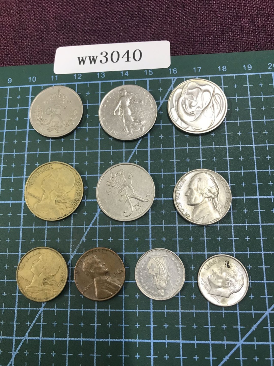 硬币4 外国硬币十枚