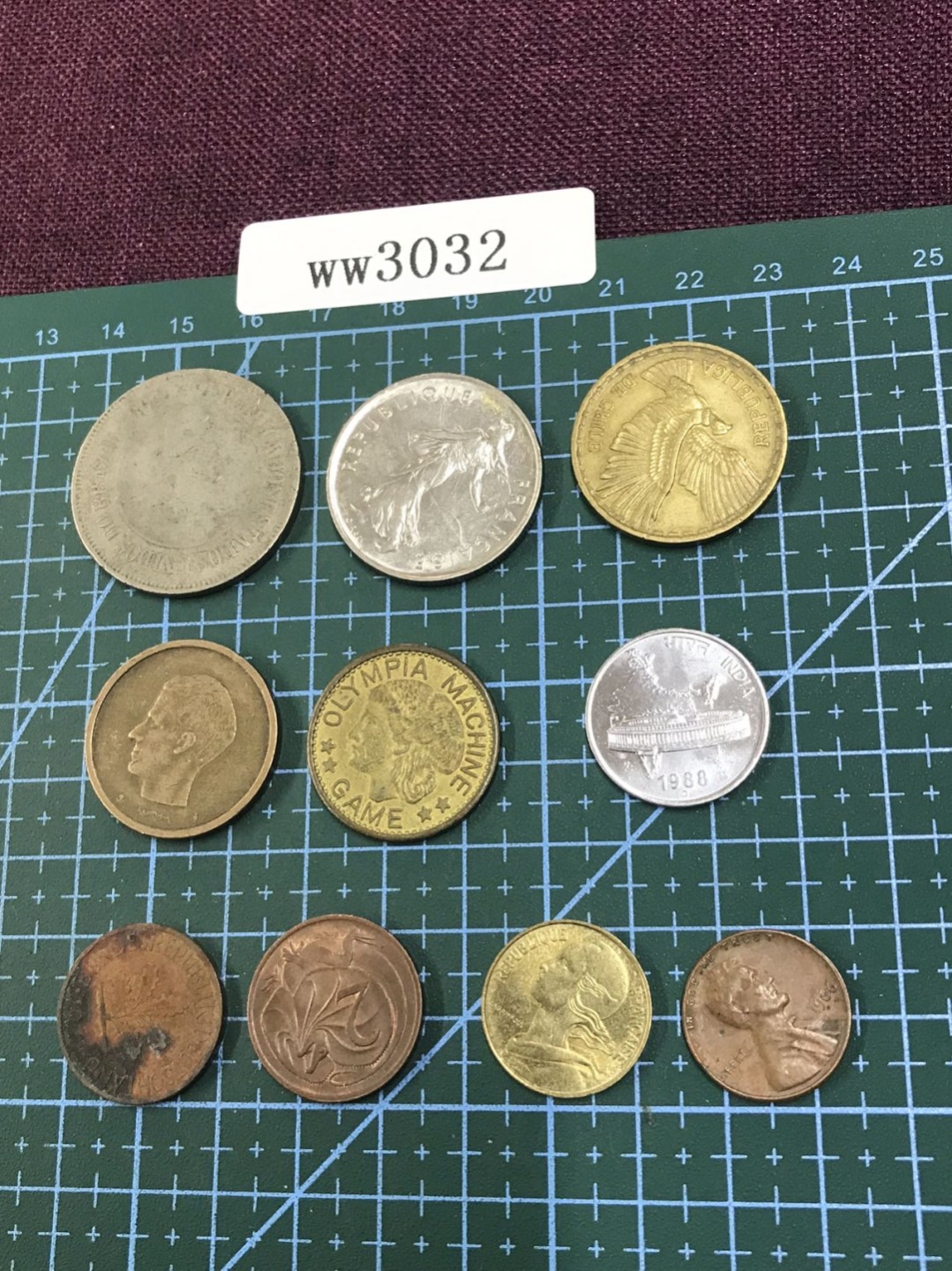 硬币4 外国硬币十枚