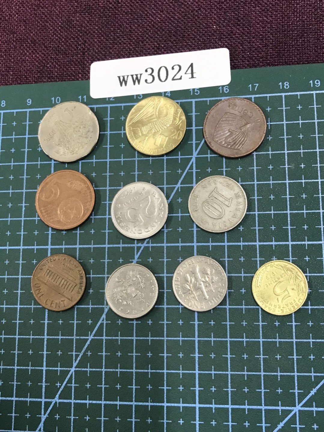 硬币4 外国硬币十枚