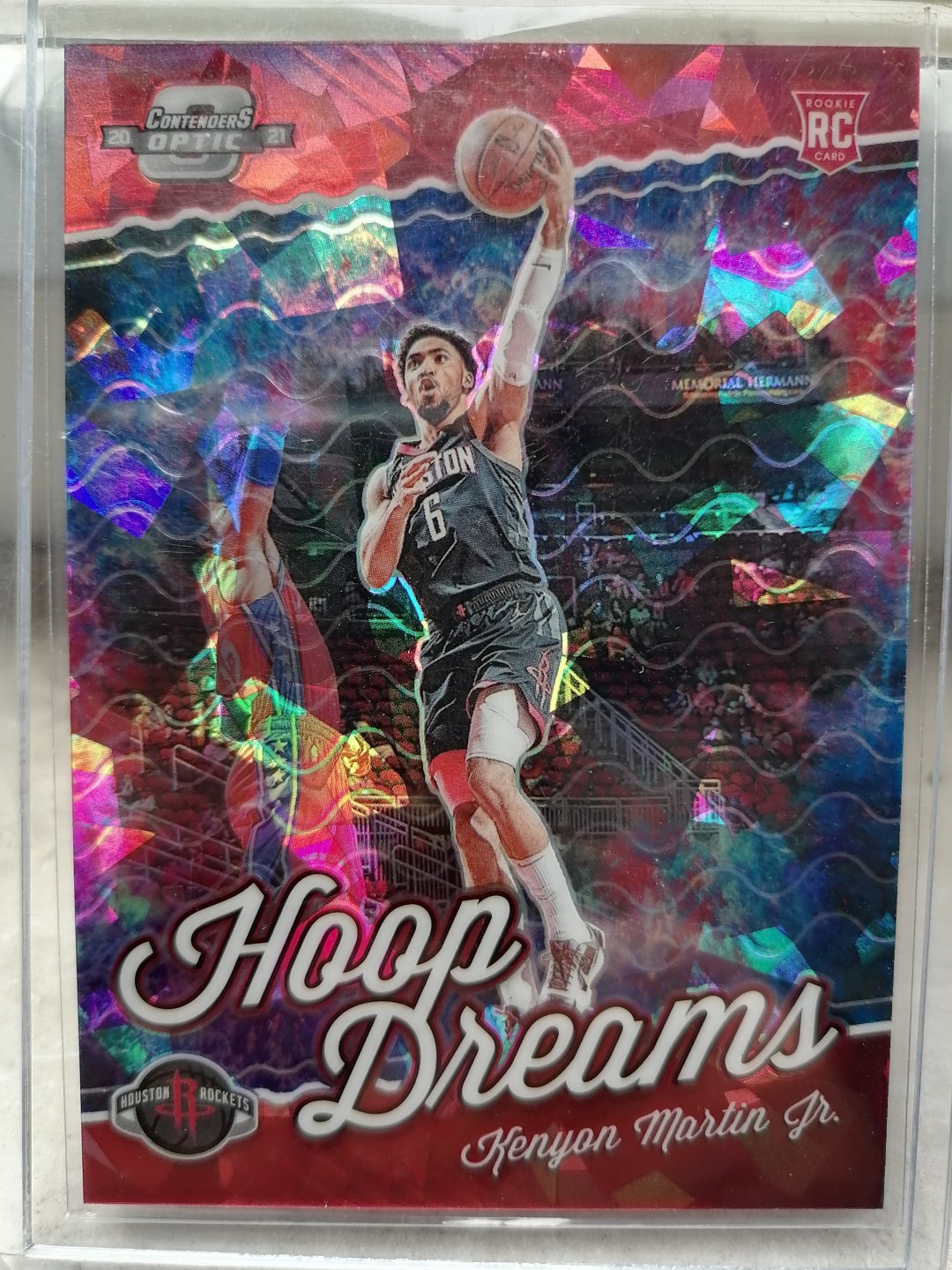 球星卡专场 2020-21PANINI-球票OP-BASKETBALL一13 休斯敦火箭一小肯杨 马丁