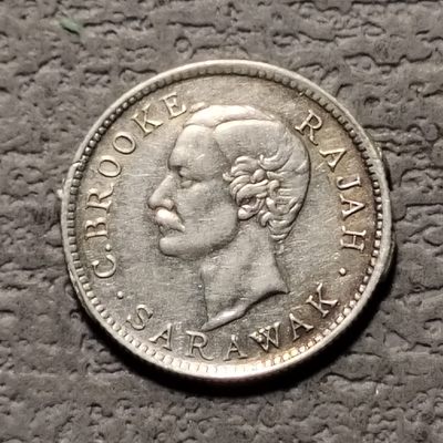 0起1加-纯粹捡漏拍-154场银币套币场 - 沙捞越1913年5分银币