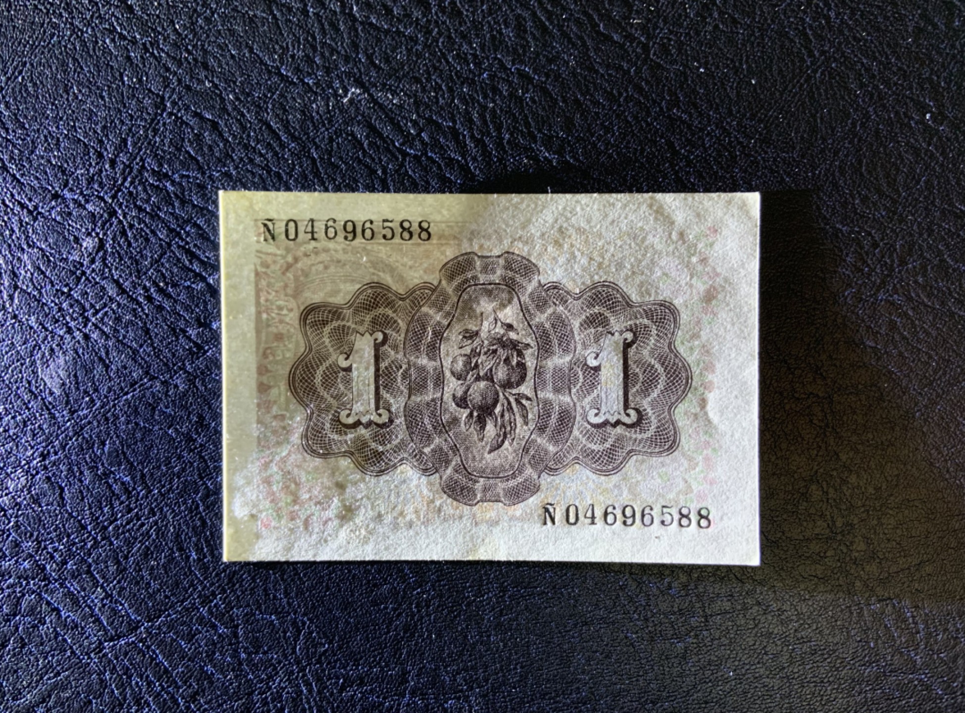 收藏联盟Quantum Auction 第223期拍卖 西班牙1948年1比索 品相UNC-