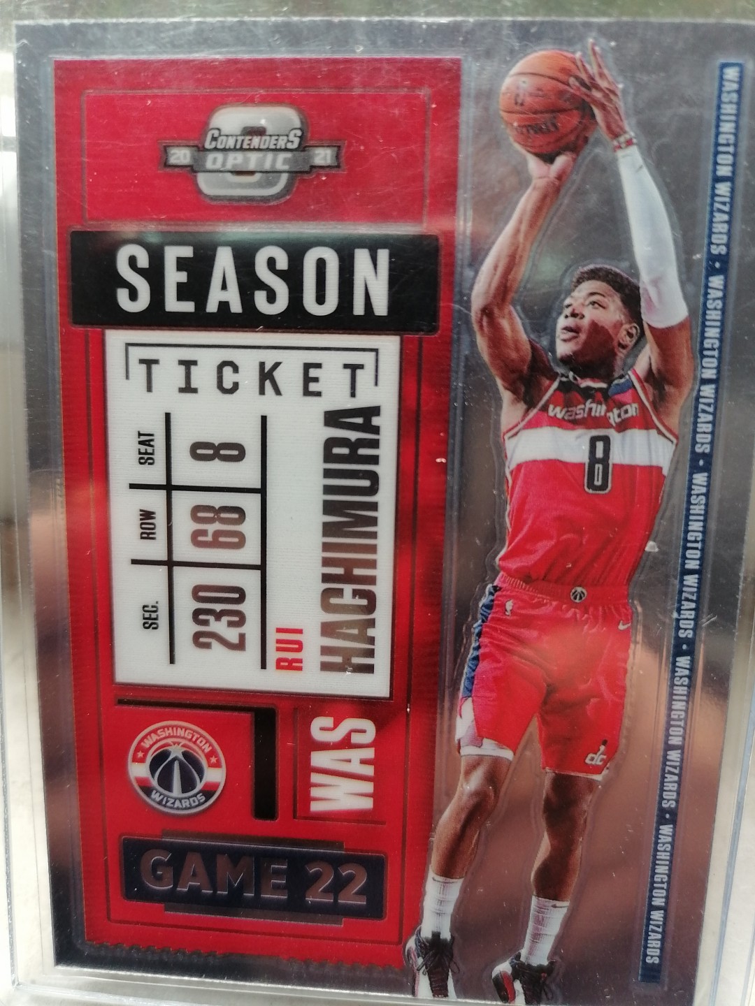 球星卡专场 2020-21PANINI-球票OP-BASKETBALL-25-华盛顿奇才 八村垒