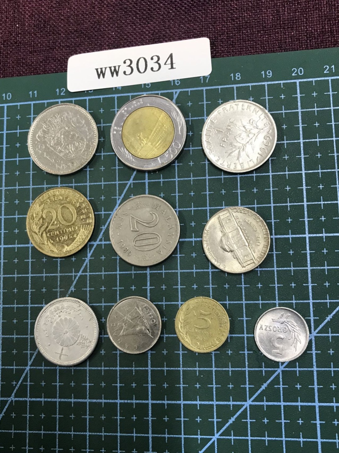 硬币4 外国硬币十枚