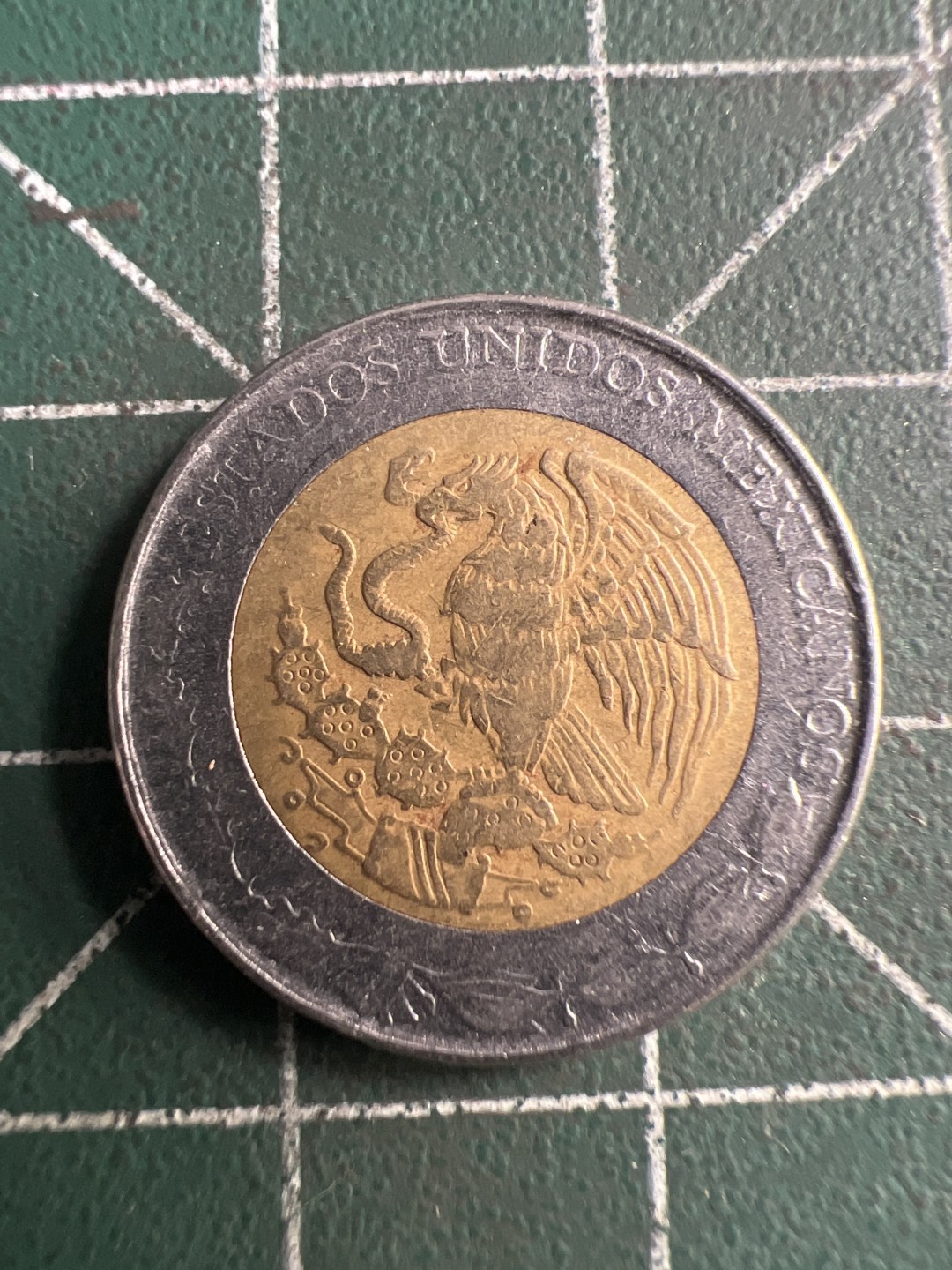 泡泡堂第270期  世界硬币 （无押金，捡漏，全场20包邮，偏远地区除外，接收代拍业务） 墨西哥一刀。