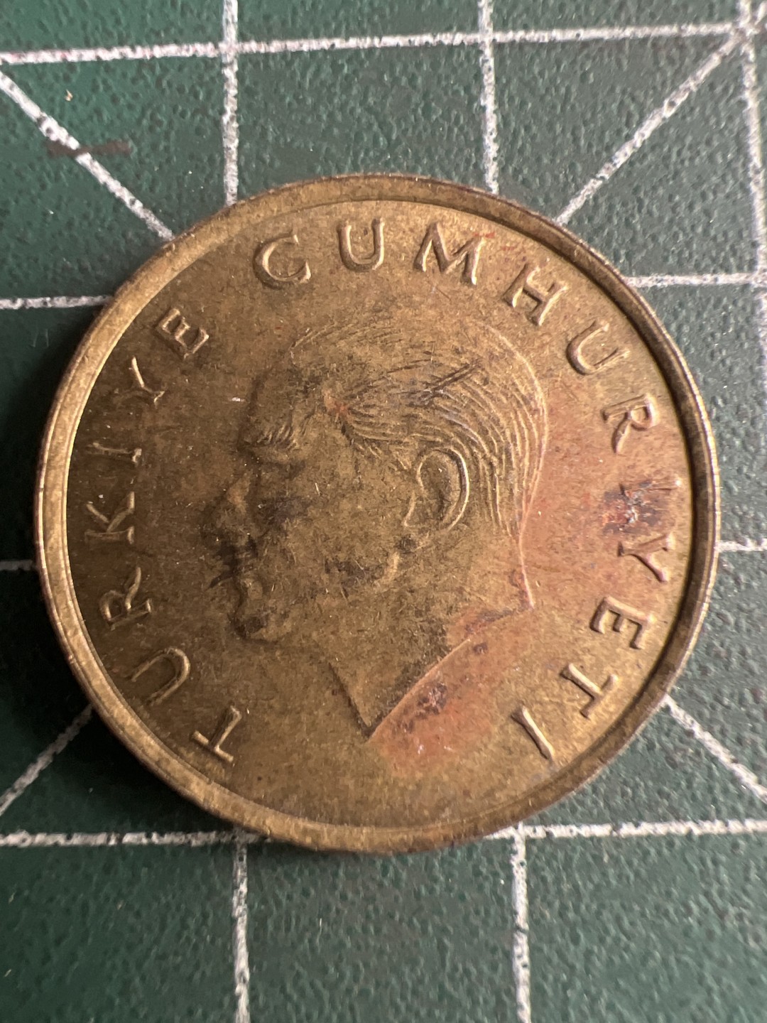 泡泡堂第300期  世界硬币 （无押金，捡漏，全场20包邮，偏远地区除外，接收代拍业务） 土耳其500里亚尔