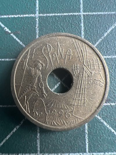 泡泡堂第204期  世界硬币（无押金，无佣金，捡漏，全场20包邮，偏远地区除外） - 西班牙25匹。