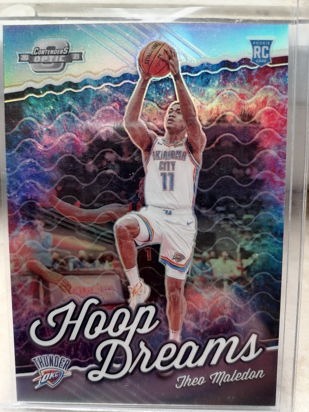 球星卡专场 2020-21 PANINI-球票OP-BASKETBALL-17俄克拉荷马城雷霆队  西奥 马勒东