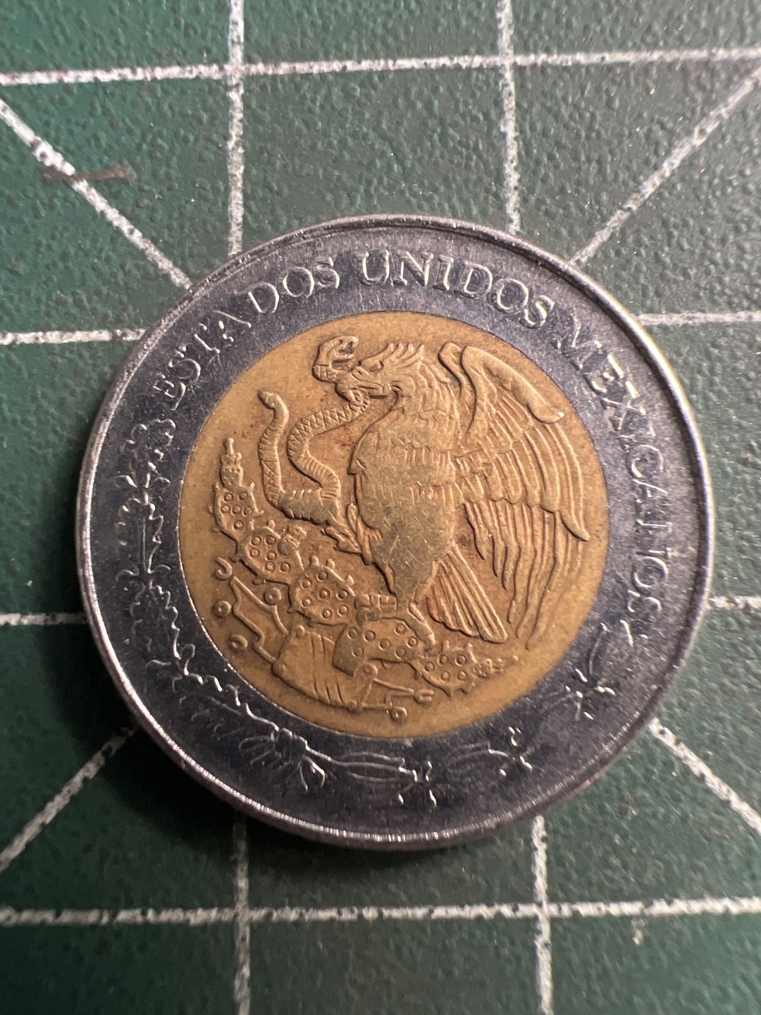 泡泡堂第186期  世界硬币（无押金，无佣金，捡漏，全场20包邮，偏远地区除外） 墨西哥一刀。