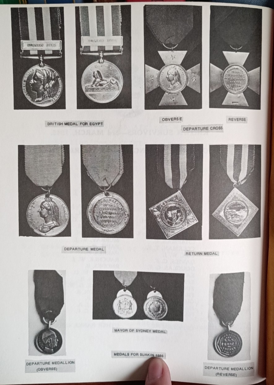 铸币章牌军功章目录（德英瑞士）第五期 英国，苏丹军团1885