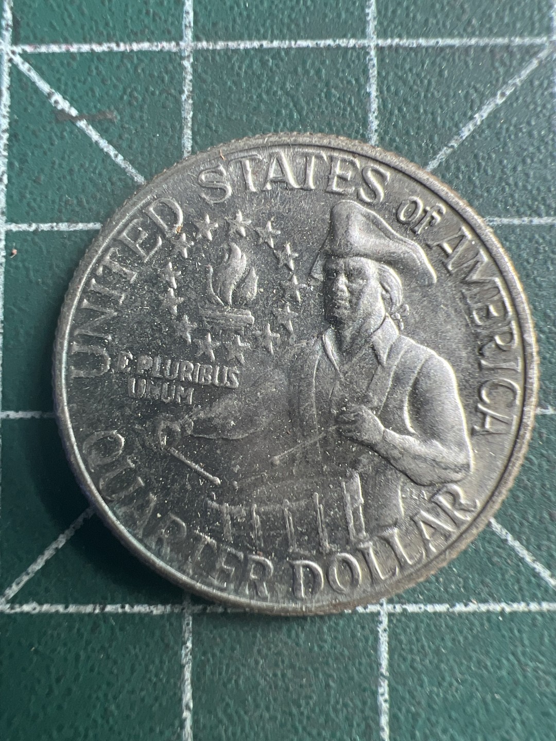 泡泡堂第185期  世界硬币（无押金，无佣金，捡漏，全场20包邮，偏远地区除外） 美国25分76年纪念。