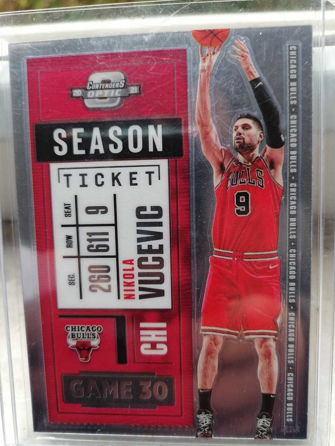 球星卡专场 2020-21PANINI-球票-OP-BASKETBALL-31-奥兰多魔术一尼古拉武切维奇