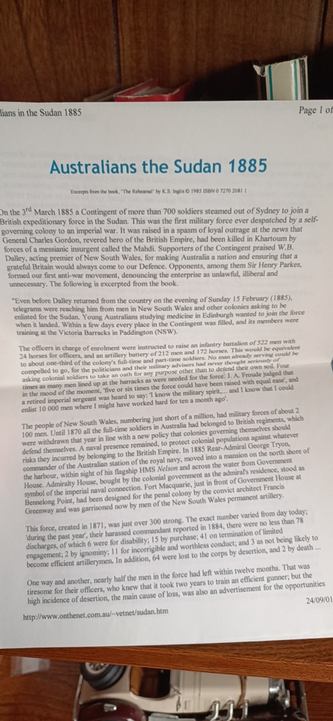 铸币章牌军功章目录（德英瑞士）第五期 英国，苏丹军团1885