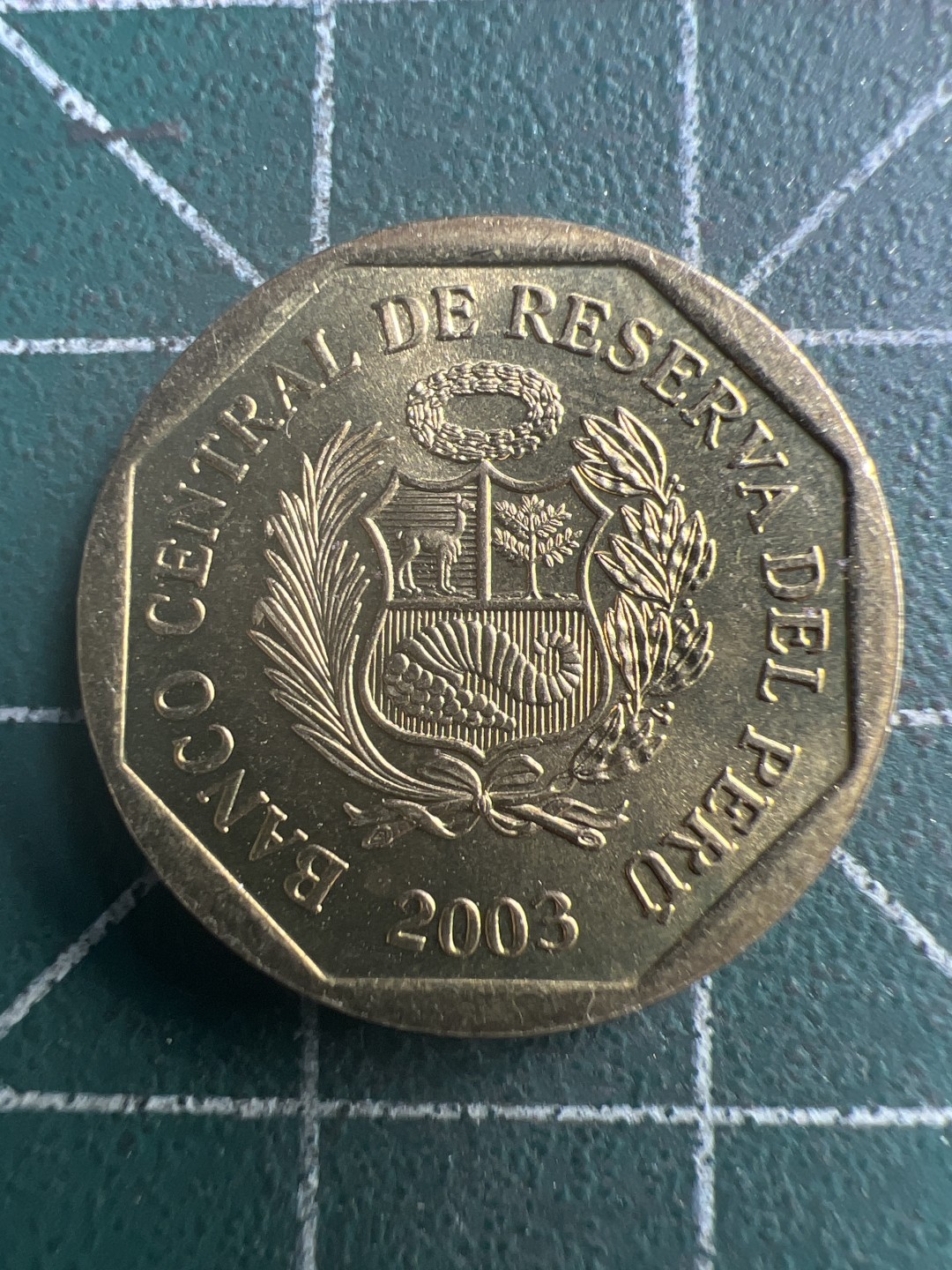 泡泡堂第185期  世界硬币（无押金，无佣金，捡漏，全场20包邮，偏远地区除外） 秘鲁阳光十分