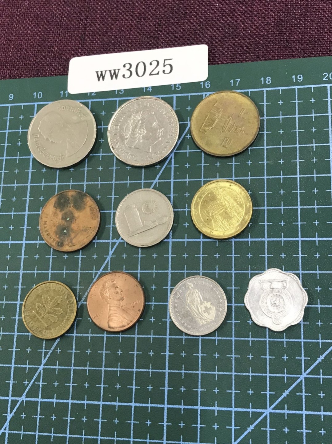 硬币4 外国硬币十枚