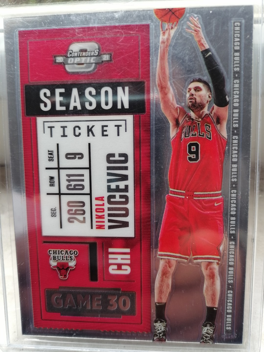 球星卡专场 2020-21PANINI-球票-OP-BASKETBALL-31-奥兰多魔术一尼古拉武切维奇