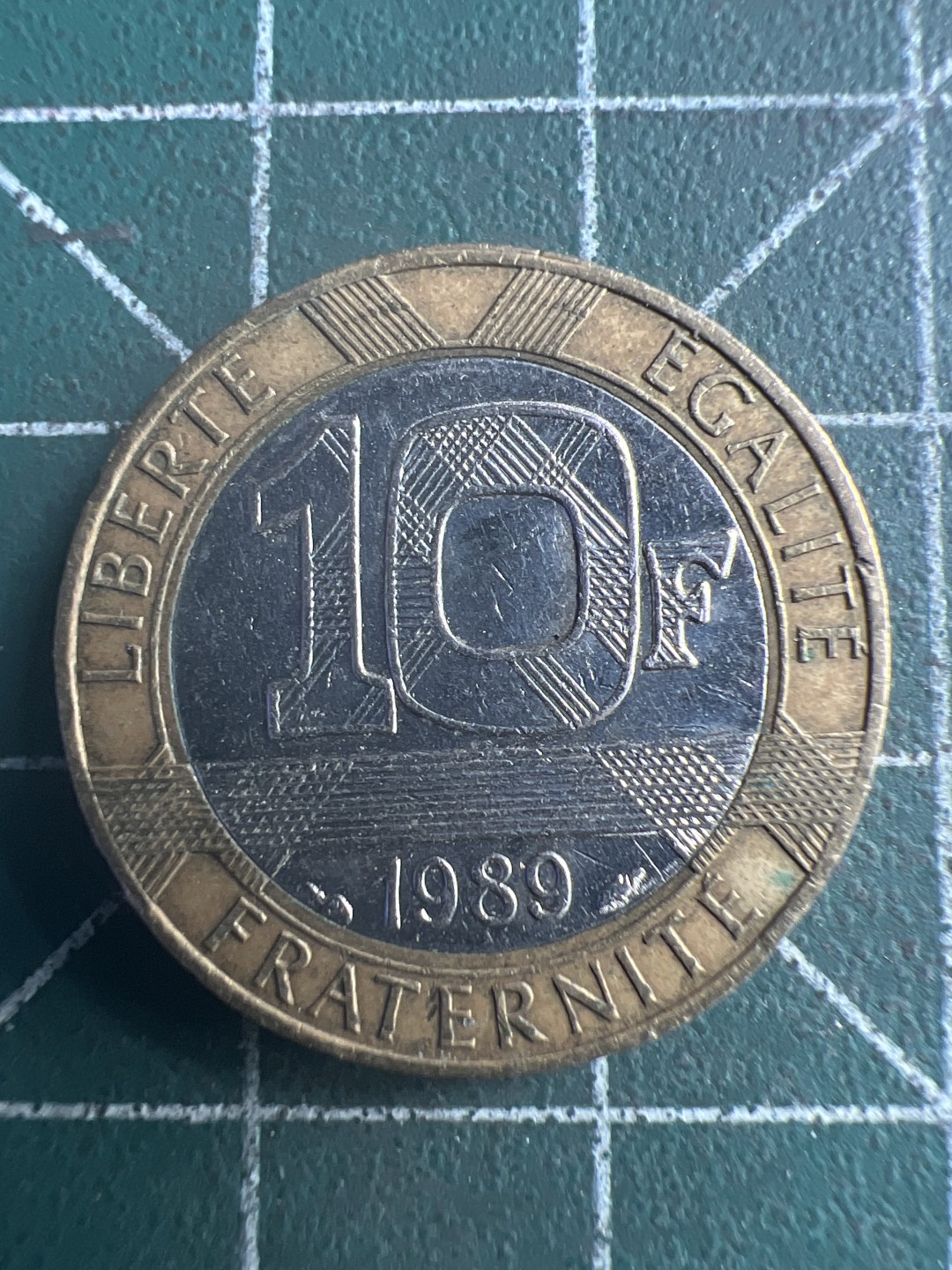 泡泡堂第204期  世界硬币（无押金，无佣金，捡漏，全场20包邮，偏远地区除外） 法国十法郎。