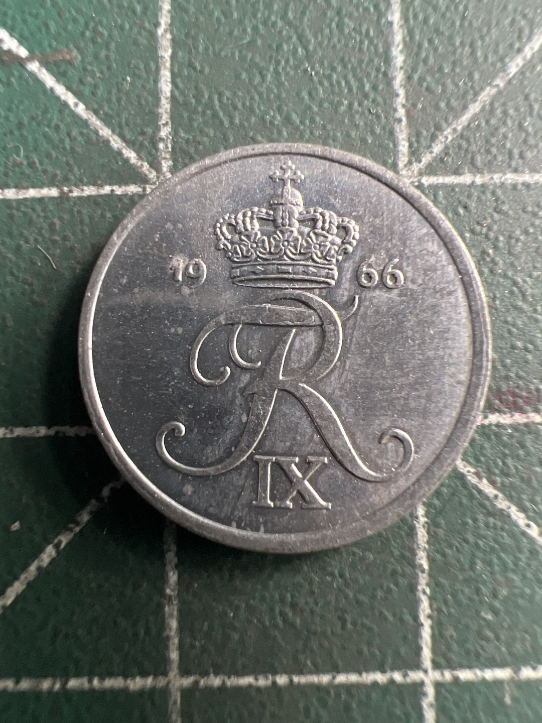 泡泡堂第223期  世界硬币 （无押金，无佣金，捡漏，全场20包邮，偏远地区除外） 丹麦66年一欧尔。