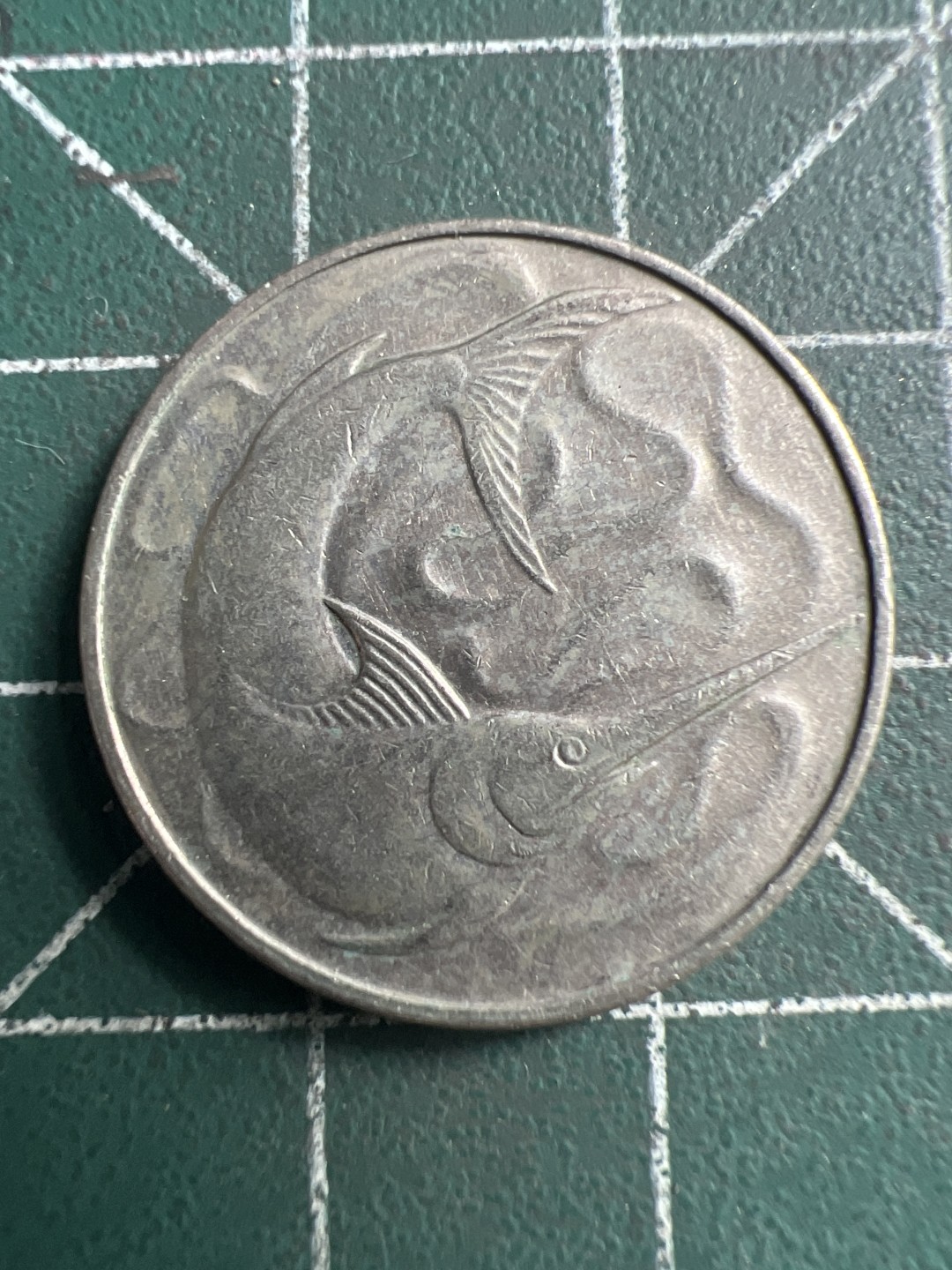 泡泡堂第286期  世界硬币 （无押金，捡漏，全场20包邮，偏远地区除外，接收代拍业务） 新加坡20分。