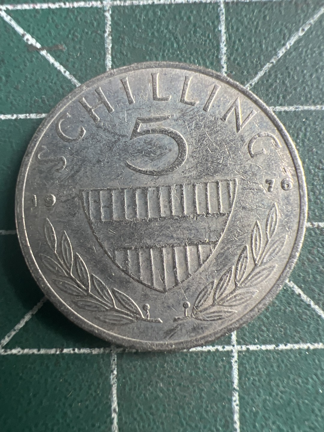 泡泡堂第185期  世界硬币（无押金，无佣金，捡漏，全场20包邮，偏远地区除外） 奥地利五先令