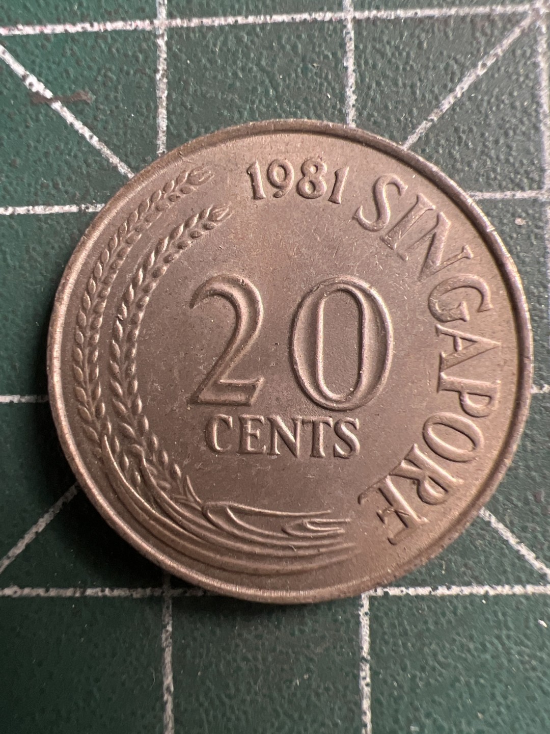 泡泡堂第184期  世界硬币（无押金，无佣金，捡漏，全场20包邮，偏远地区除外） 新加坡老20。