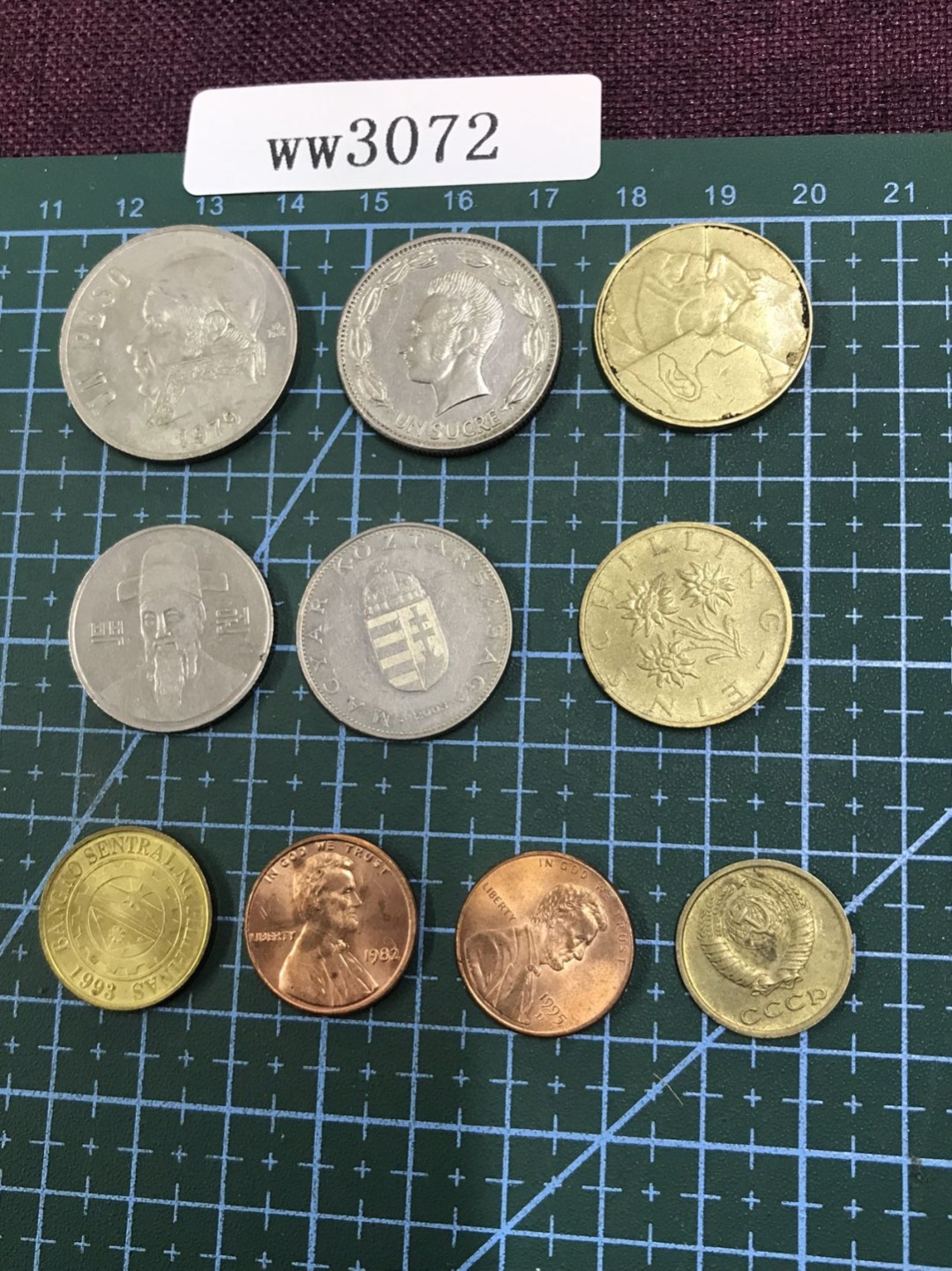 硬币1 外国硬币十枚