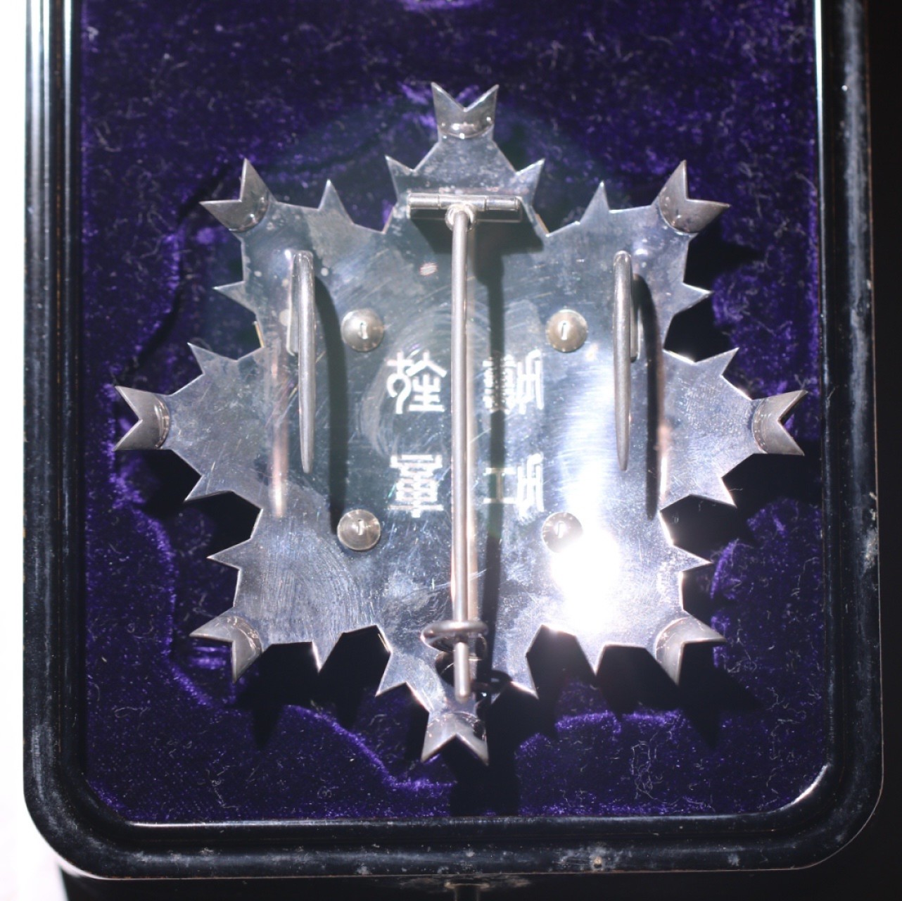 大猫徽章拍卖第213期 勿忘国耻 勋二等旭日重光勋章 全品状态