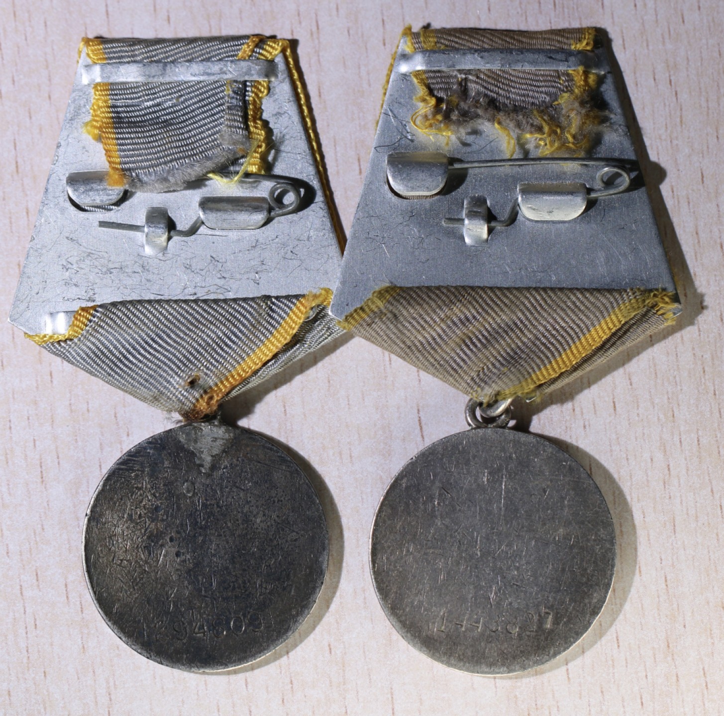 大猫徽章拍卖第213期 苏联战功奖章一组 档案齐全