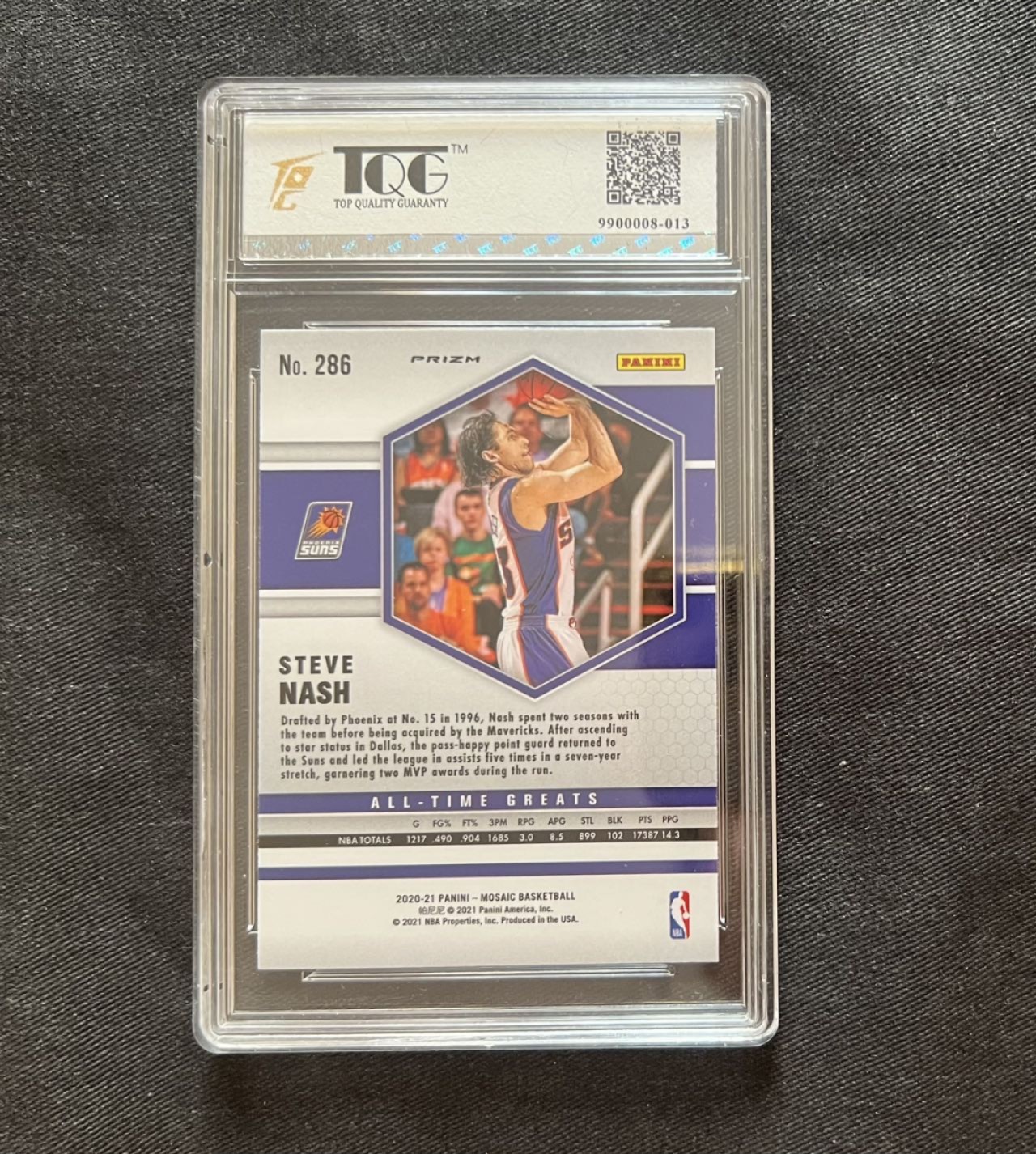 【稀奇送评】福利限时拍专场【8】 【帕尼尼】2021 纳什 闪卡