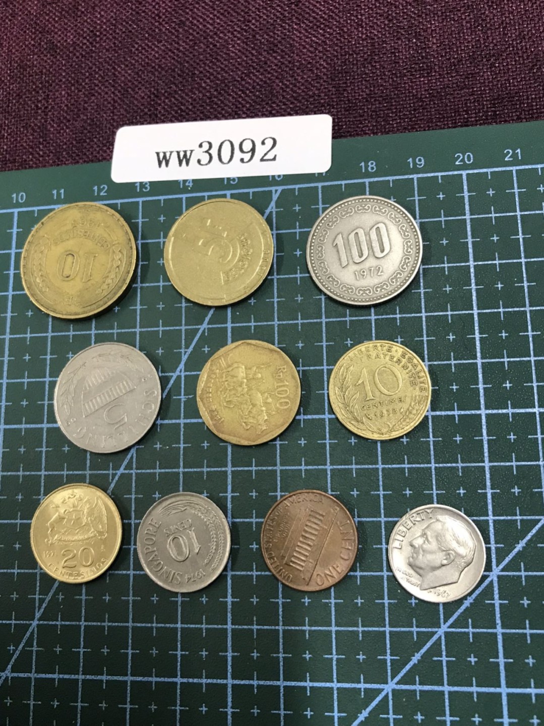 硬币1 外国硬币十枚