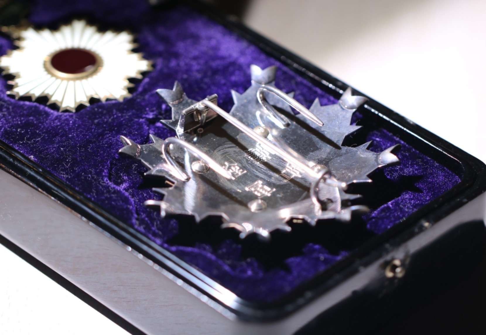 大猫徽章拍卖第213期 勿忘国耻 勋二等旭日重光勋章 全品状态