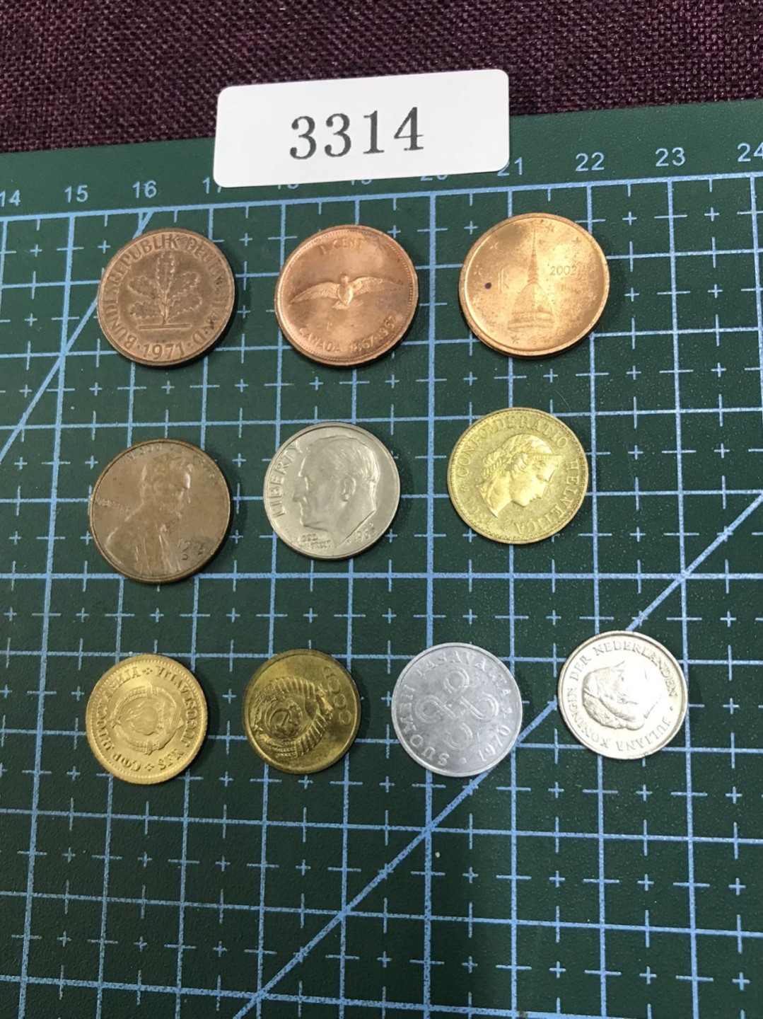 硬币3 外国硬币十枚