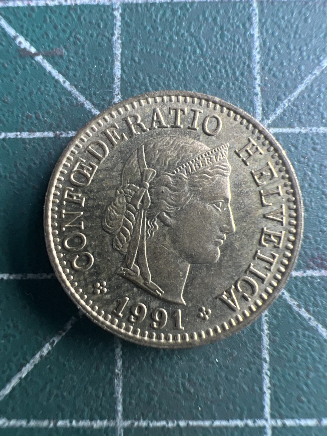 泡泡堂第188期  世界硬币邮票（无押金，无佣金，捡漏，全场20包邮，偏远地区除外） 瑞士5分