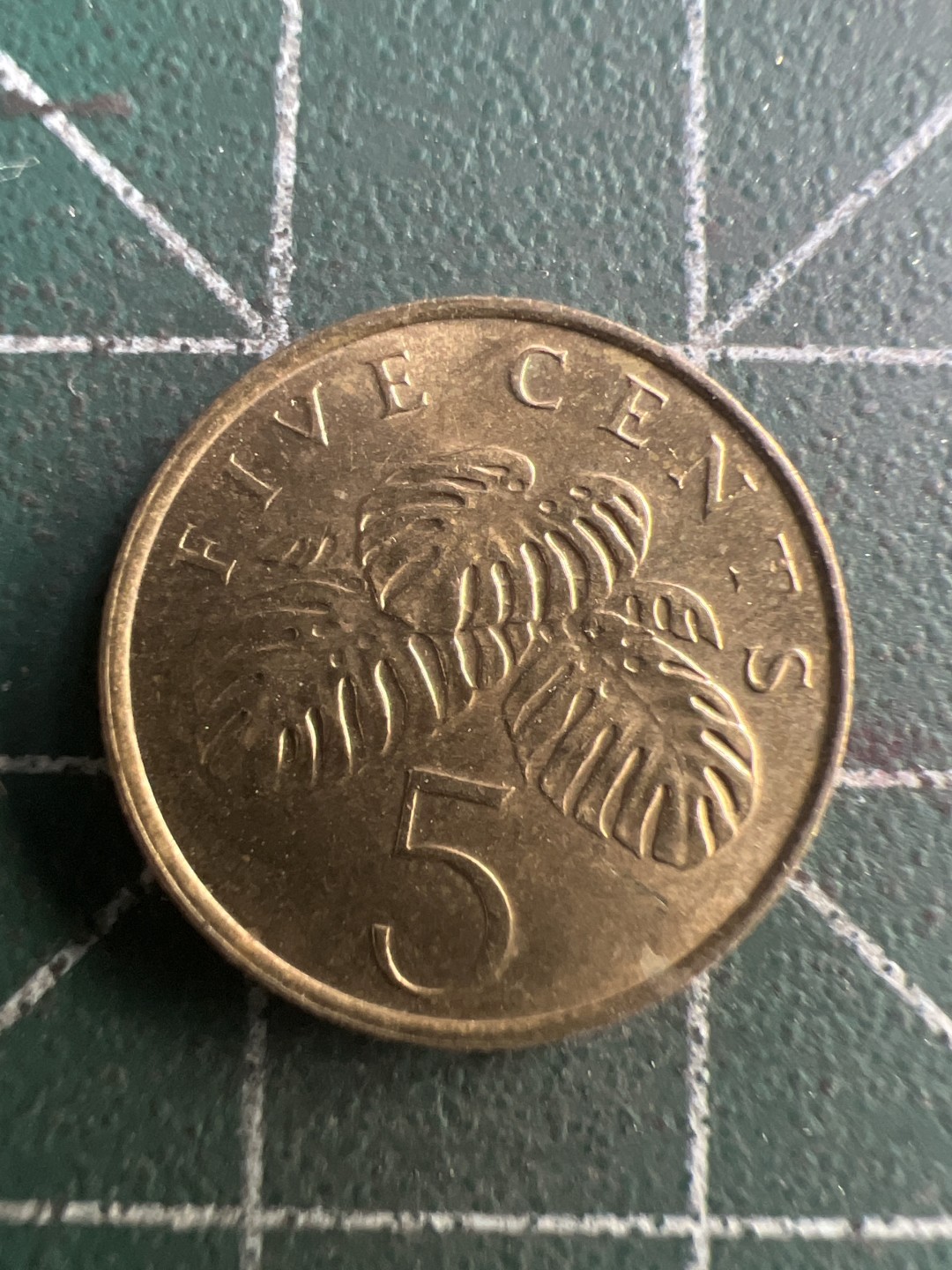 泡泡堂第234期  世界硬币邮票 （无押金，无佣金，捡漏，全场20包邮，偏远地区除外，接收代拍业务） 新加坡1995年五分