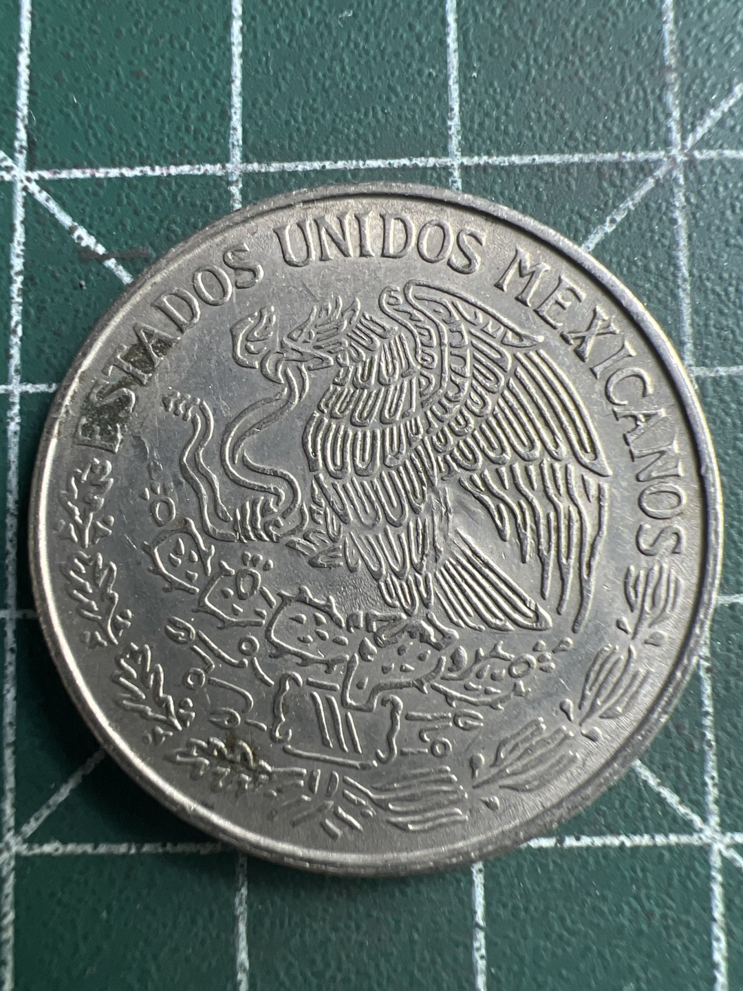 泡泡堂第190期  世界硬币（无押金，无佣金，捡漏，全场20包邮，偏远地区除外） 墨西哥一比索