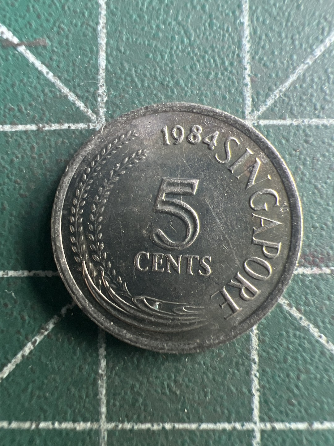 泡泡堂第188期  世界硬币邮票（无押金，无佣金，捡漏，全场20包邮，偏远地区除外） 新加坡5分