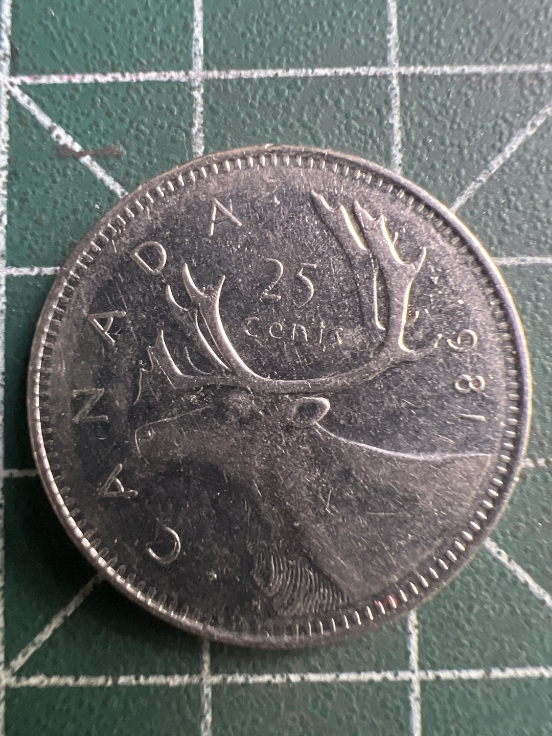 泡泡堂第234期  世界硬币邮票 （无押金，无佣金，捡漏，全场20包邮，偏远地区除外，接收代拍业务） 加拿大25分1981年