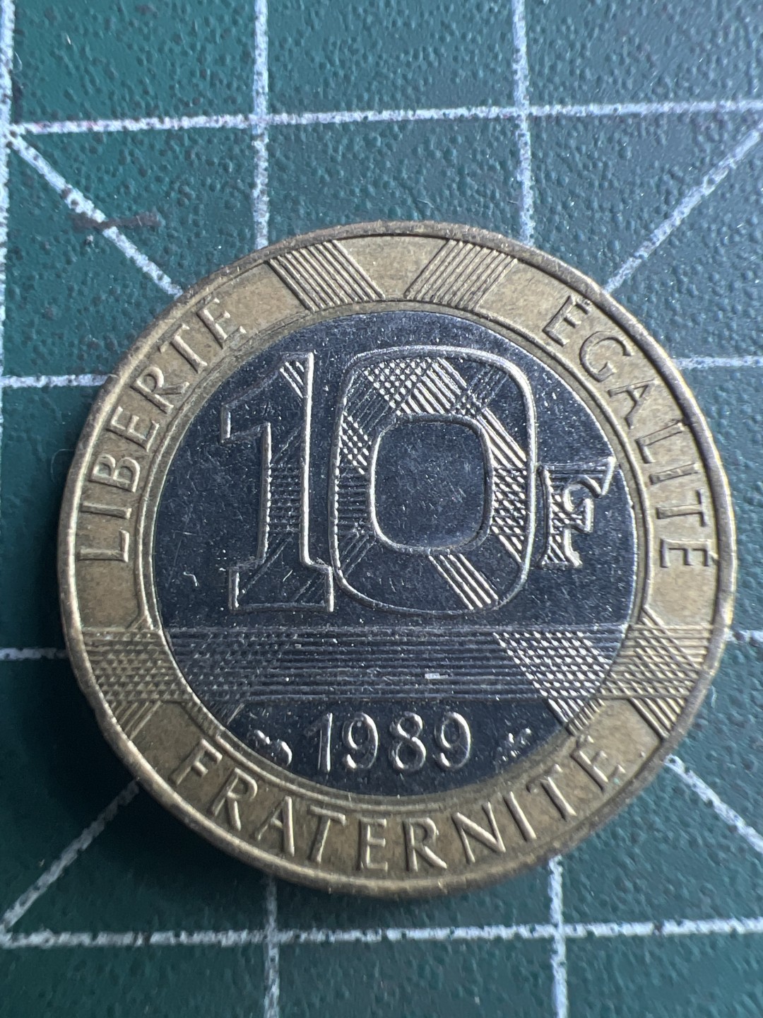 泡泡堂第206期  世界硬币（无押金，无佣金，捡漏，全场20包邮，偏远地区除外） 法国十法郎。