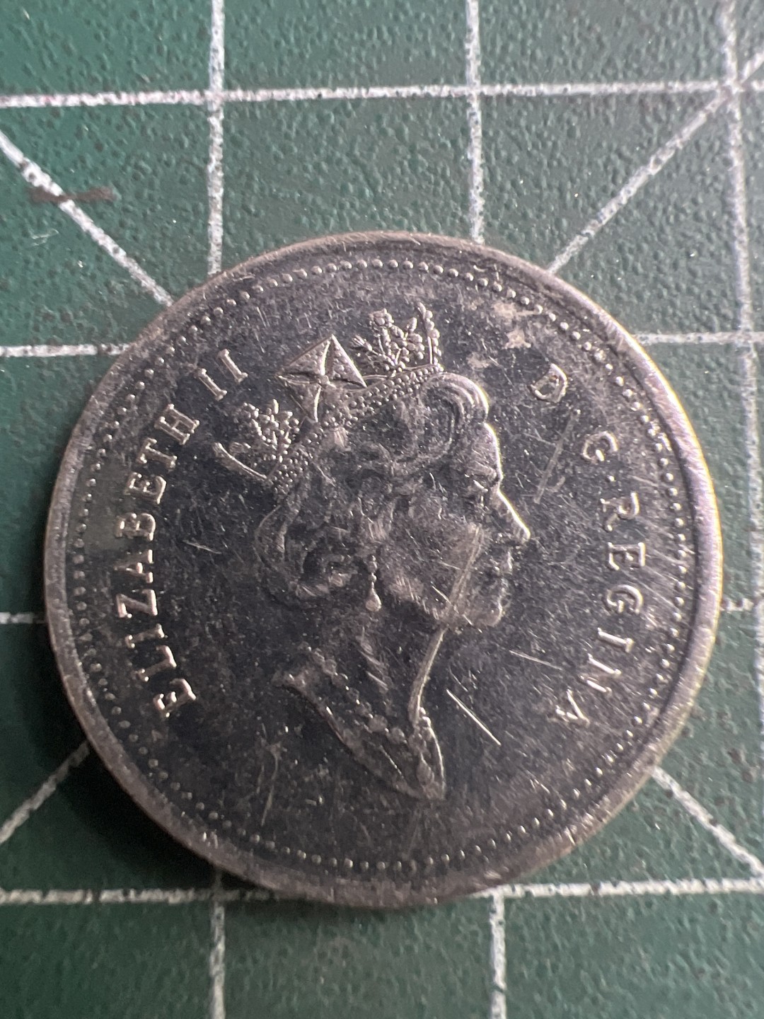 泡泡堂第234期  世界硬币邮票 （无押金，无佣金，捡漏，全场20包邮，偏远地区除外，接收代拍业务） 加拿大1996年25分