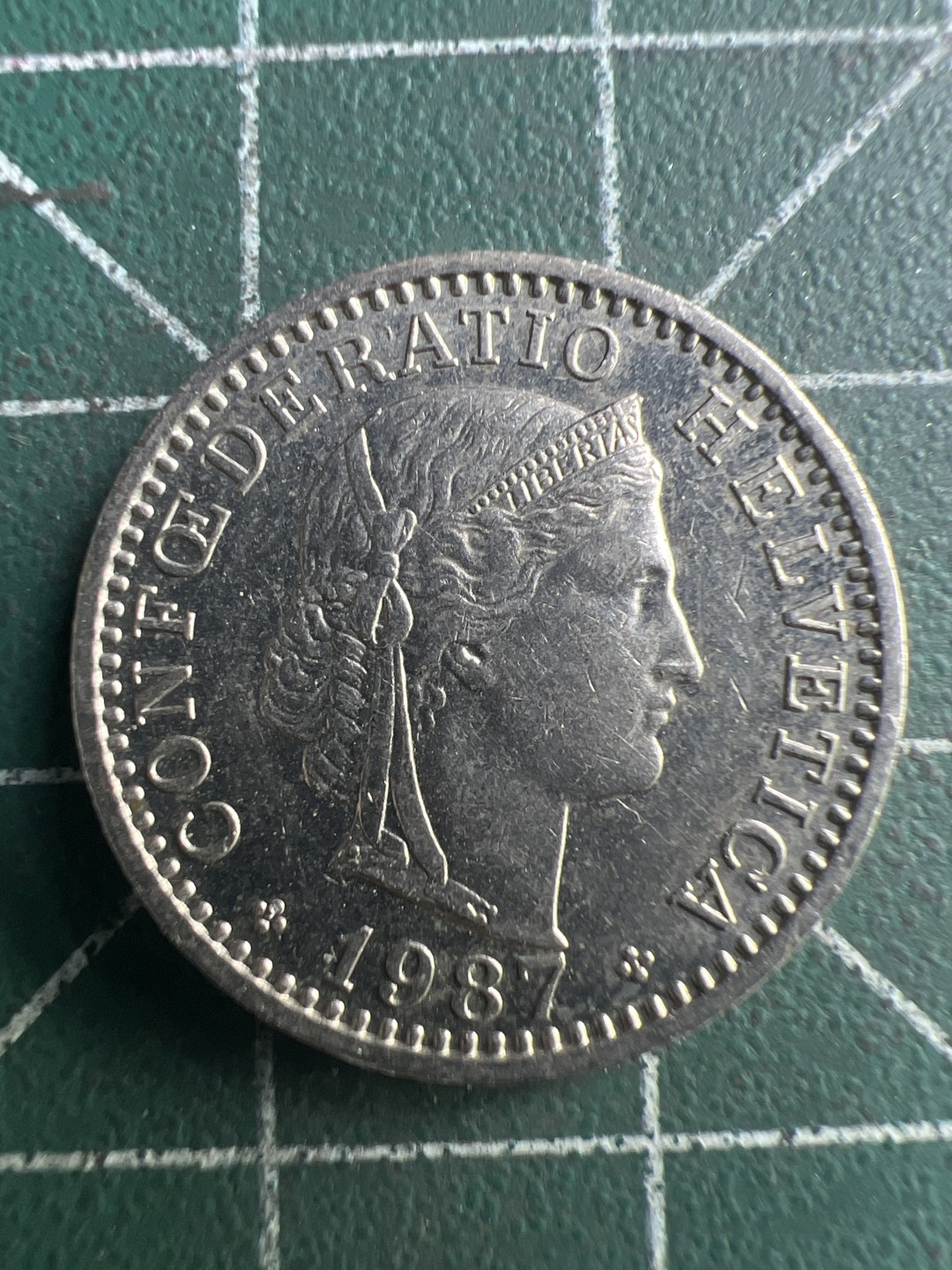 泡泡堂第189期  世界硬币（无押金，无佣金，捡漏，全场20包邮，偏远地区除外） 瑞士20分。