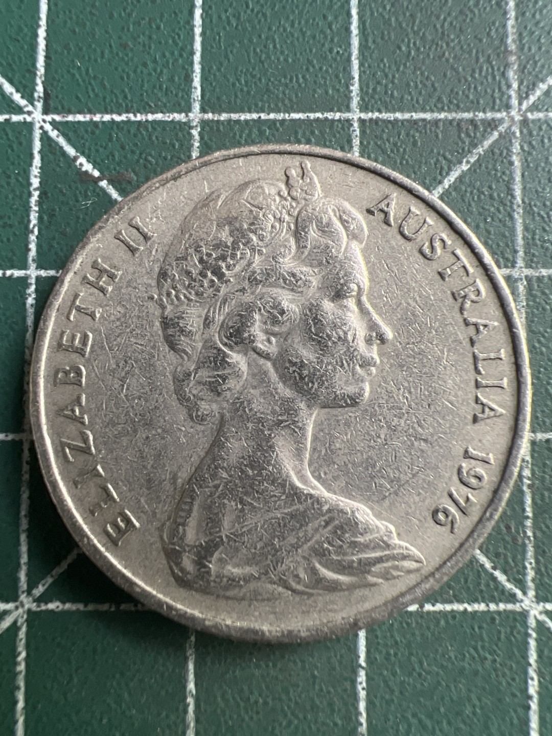 泡泡堂第207期  世界硬币（无押金，无佣金，捡漏，全场20包邮，偏远地区除外） 澳洲1976年二十分