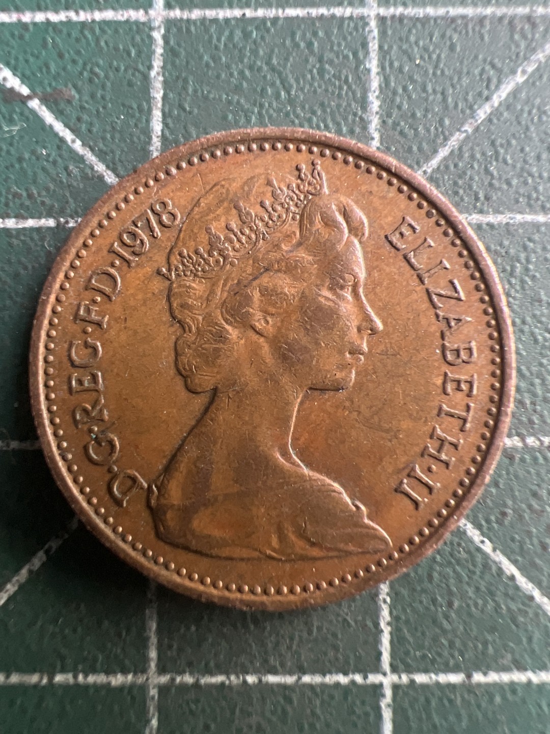 泡泡堂第191期  世界硬币（无押金，无佣金，捡漏，全场20包邮，偏远地区除外） 英国一便士1978年