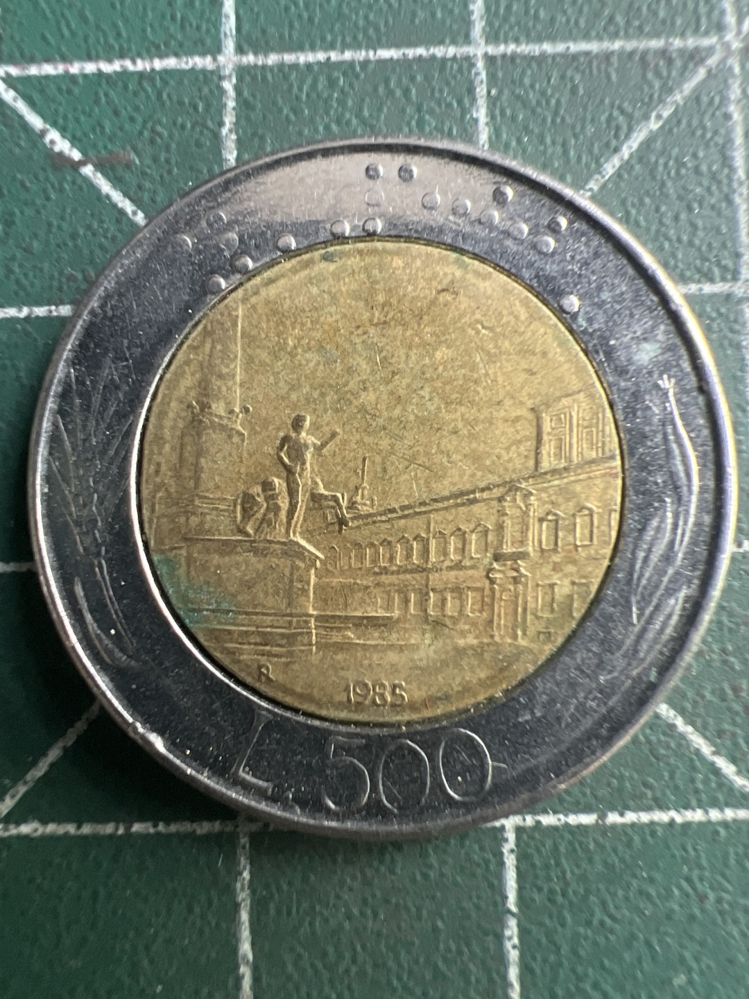 泡泡堂第206期  世界硬币（无押金，无佣金，捡漏，全场20包邮，偏远地区除外） 意大利500里拉