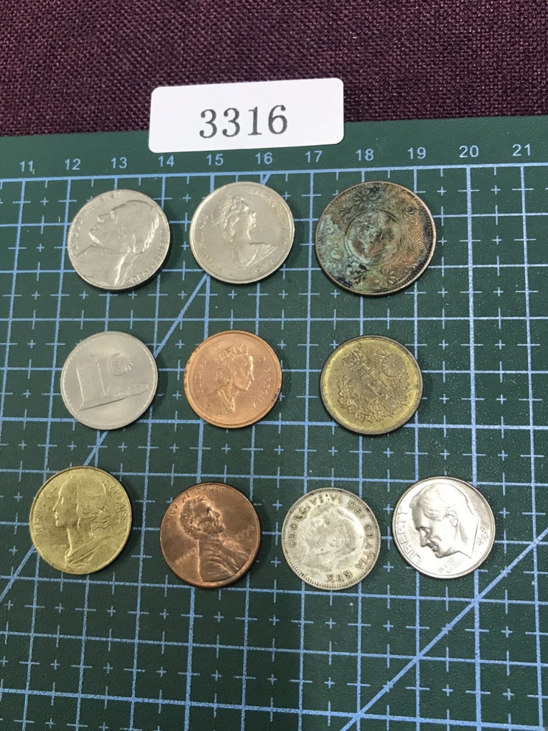 硬币3 外国硬币十枚