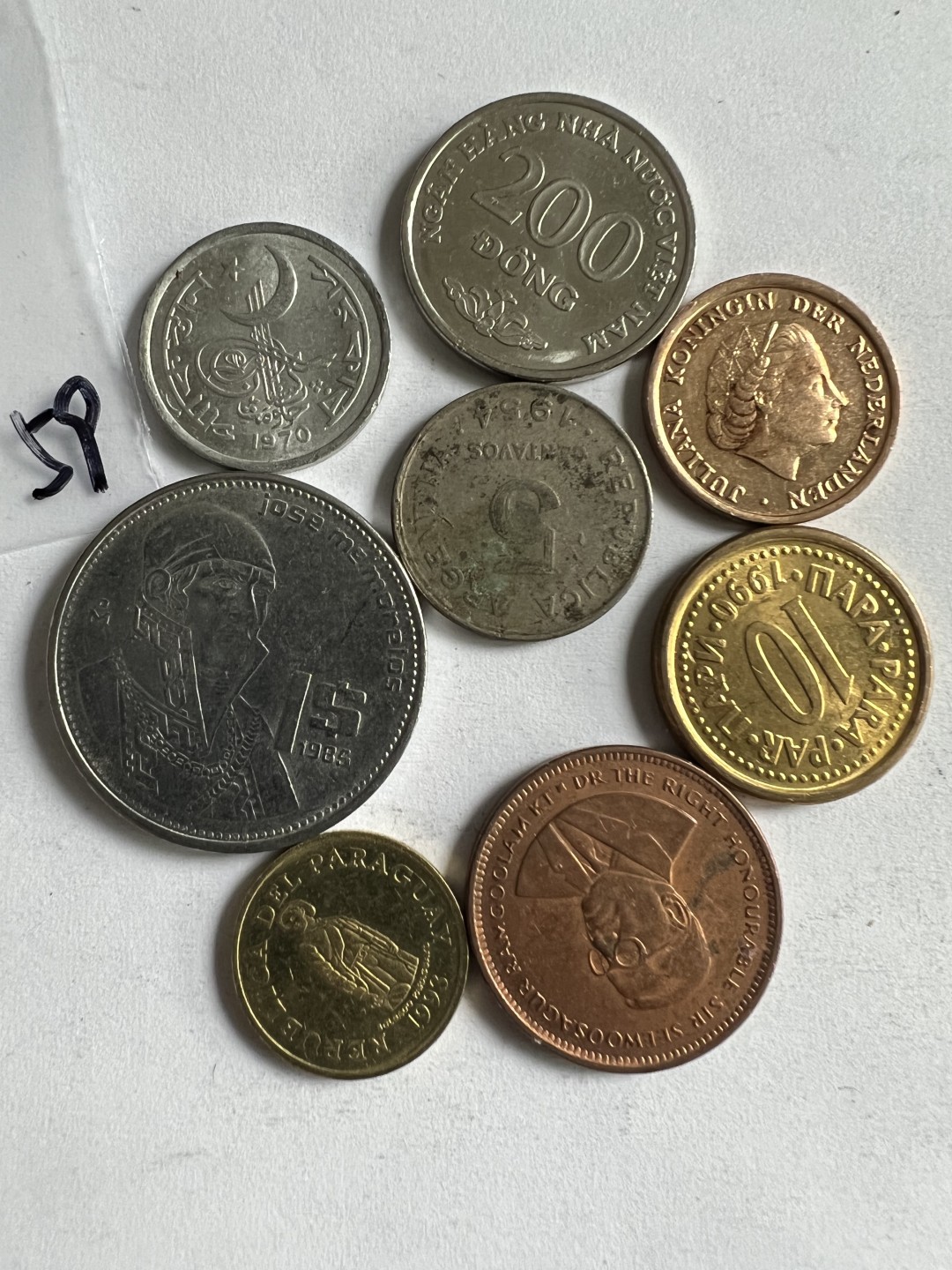 泡泡堂第189期  世界硬币（无押金，无佣金，捡漏，全场20包邮，偏远地区除外） 硬币一袋59